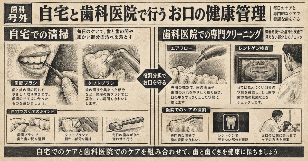 インプラントを長持ちさせる自宅ケアと歯科医院メンテナンスの役割分担